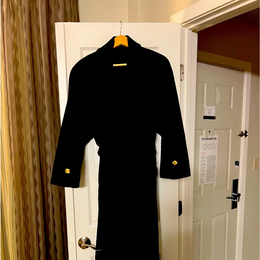 Black 100% Cashmere coat from Saks Fifth Avenue